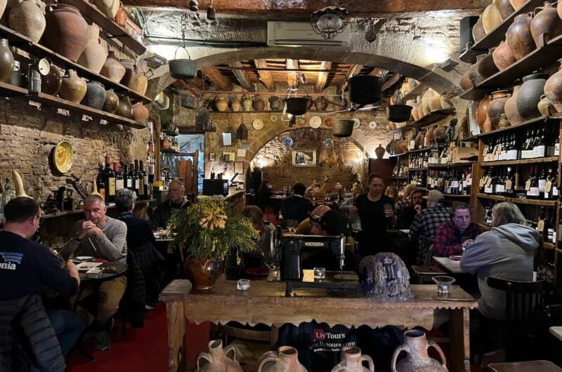 in the tapas resturant