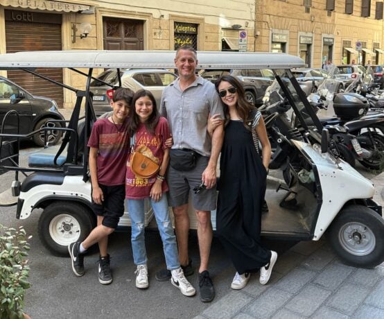 Golf Cart Family Private tour in Rome