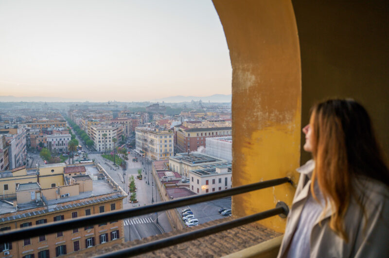 Early morning Private Vatican tour, following the Key Master as he opens for the day