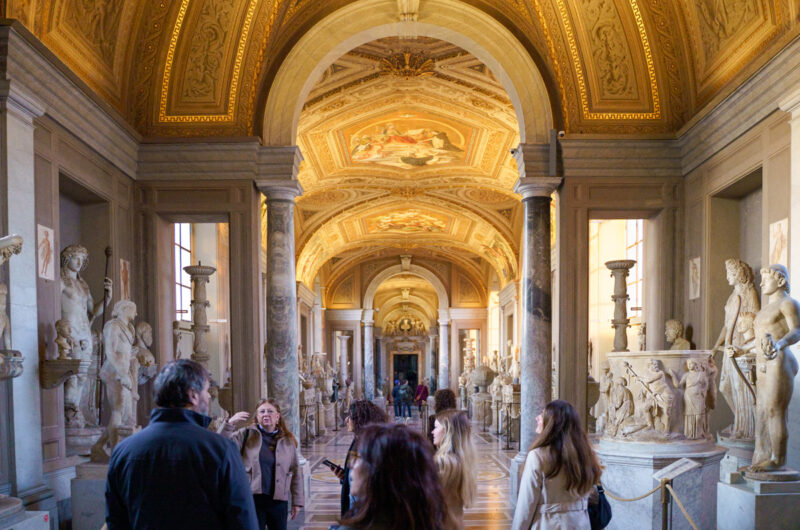 Early morning Private Vatican tour, following the Key Master as he opens for the day
