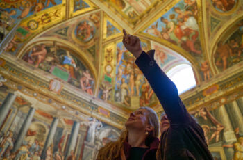 Early morning Private Vatican tour, following the Key Master as he opens for the day