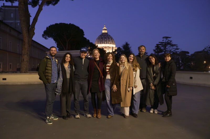 Early morning Vatican tour, following the Key Master as he opens for the day