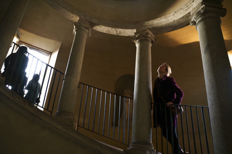Early morning Vatican tour, following the Key Master as he opens for the day