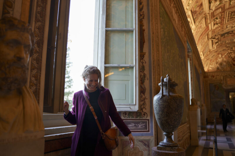 Early morning Vatican tour, following the Key Master as he opens for the day