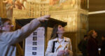 Early morning Vatican tour, following the Key Master as he opens for the day