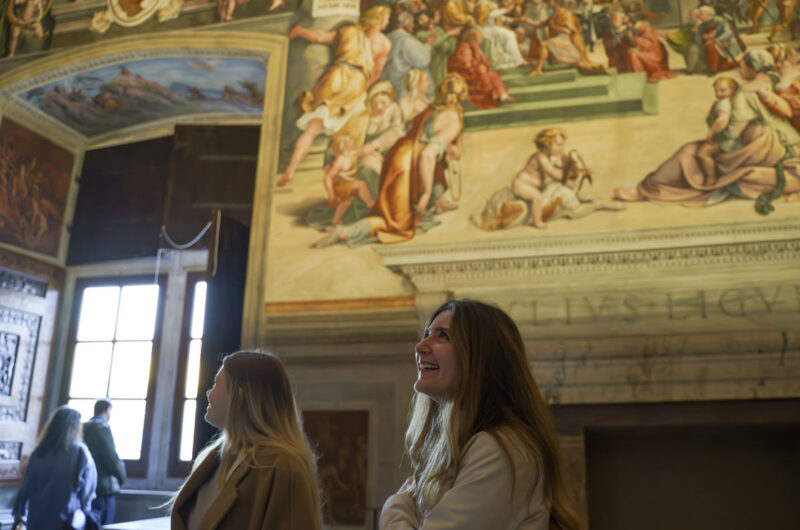 Early morning Vatican tour, following the Key Master as he opens for the day