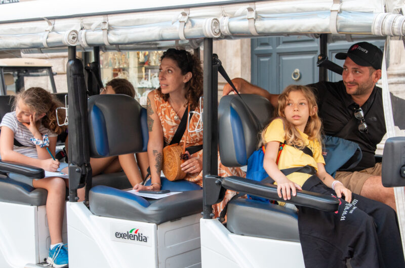 Golf Cart, Family Tour, Kids Material, Liv, Pin, Booklet