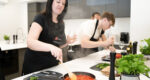 cooking school, gnocchi making, chef