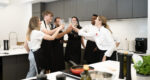 cooking school, gnocchi making, chef