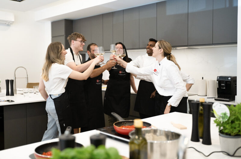 cooking school, gnocchi making, chef
