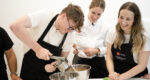 cooking school, gnocchi making, chef