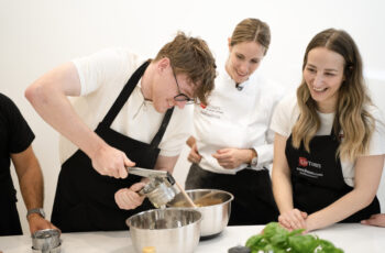 cooking school, gnocchi making, chef