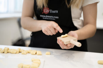 cooking school, gnocchi making, chef