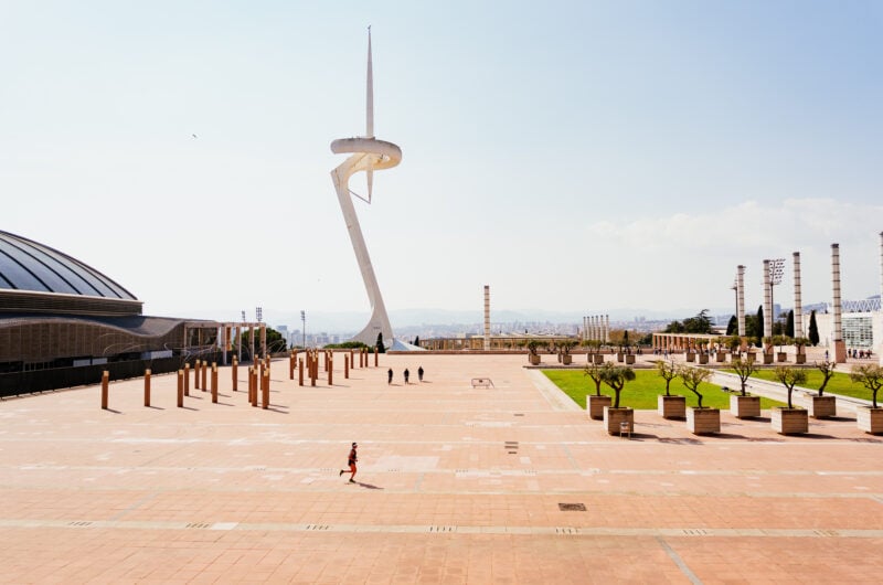 Barcelona tour on e-bikes of Montjuic