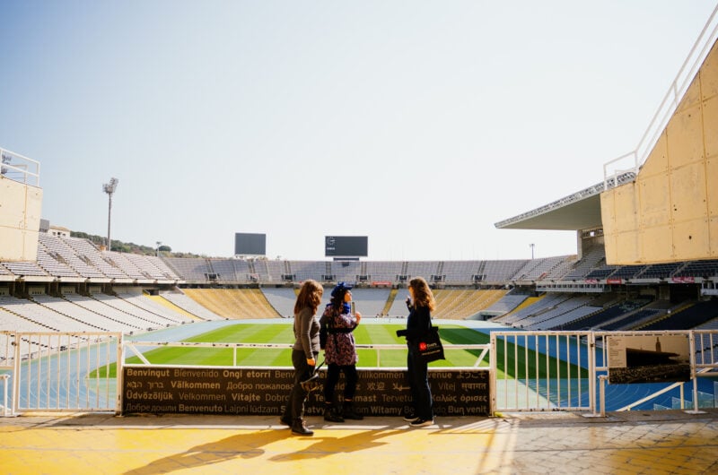 Barcelona tour on e-bikes of Montjuic