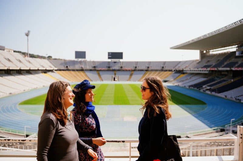 Barcelona tour on e-bikes of Montjuic