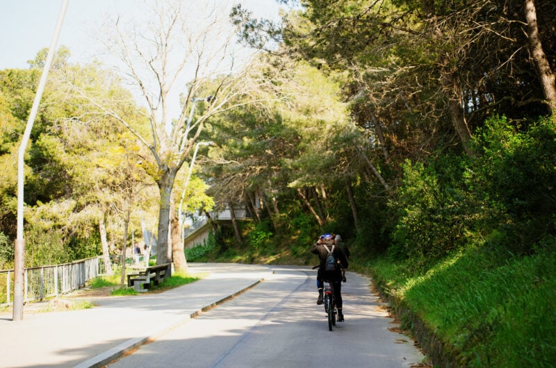 Barcelona tour on e-bikes of Montjuic