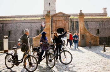 Barcelona tour on e-bikes of Montjuic