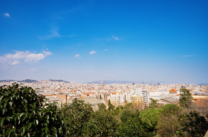 Barcelona tour on e-bikes of Montjuic